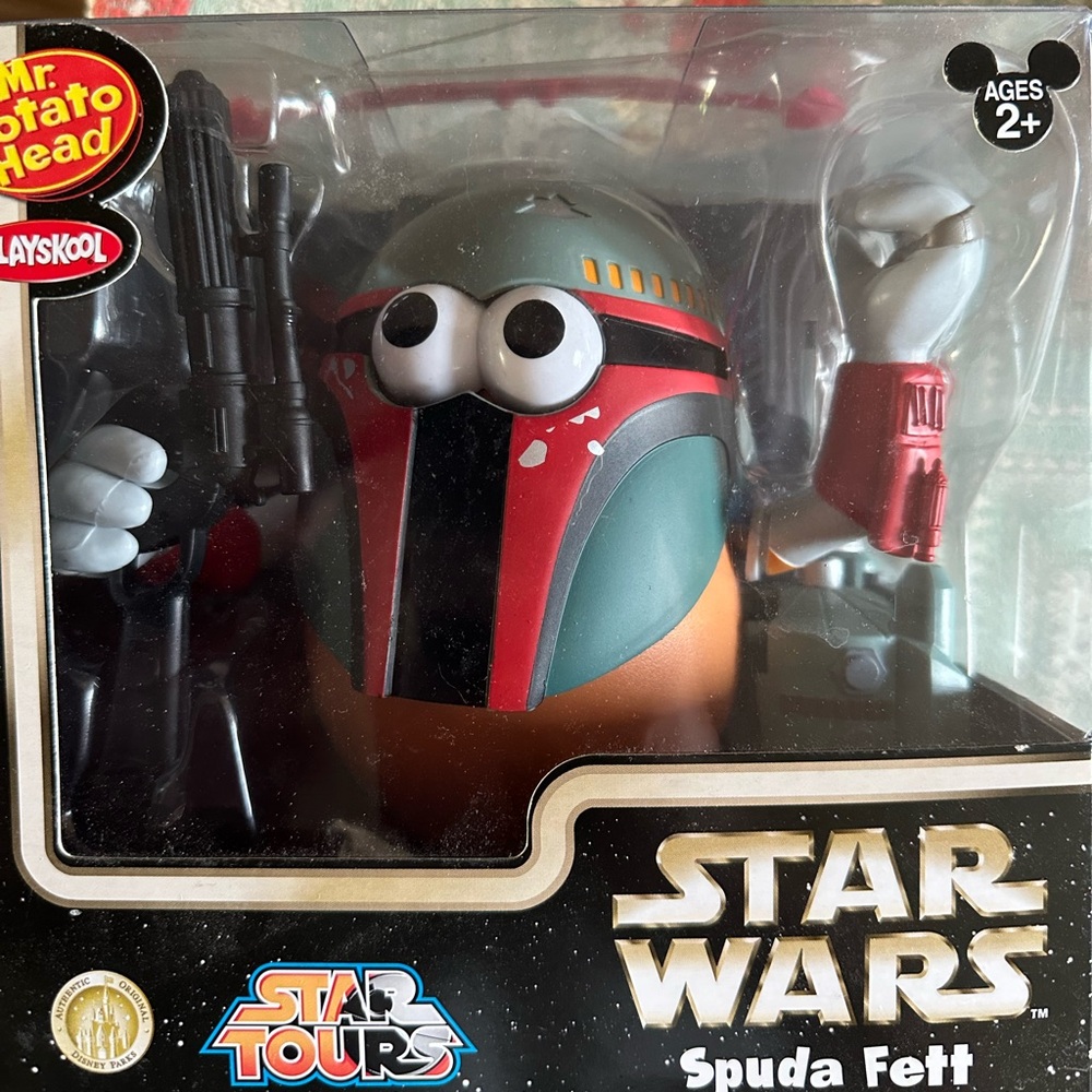 STAR WARS BOBA FETT MR. POTATO HEAD. ORIGINAL BOX, NEVER OPENED.